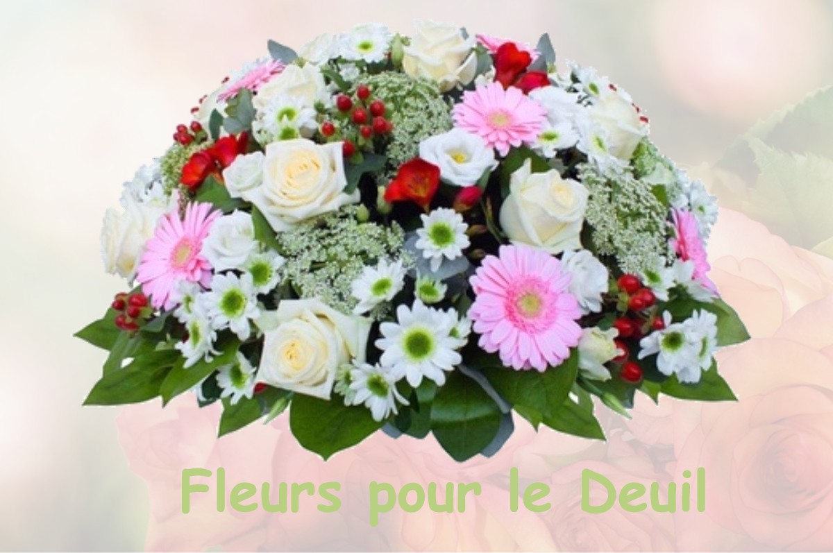 fleurs deuil VIREY-LE-GRAND